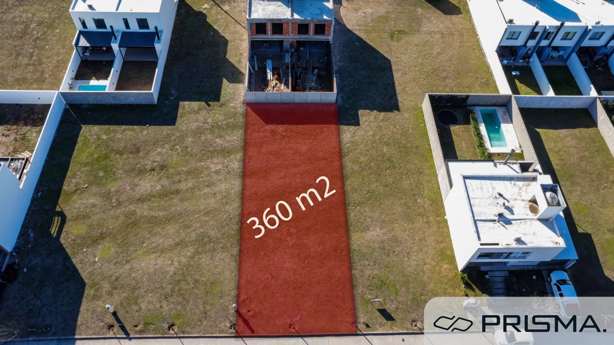Lote- 360m2 FONDO NORTE- Distrito Sur ETAPA 1